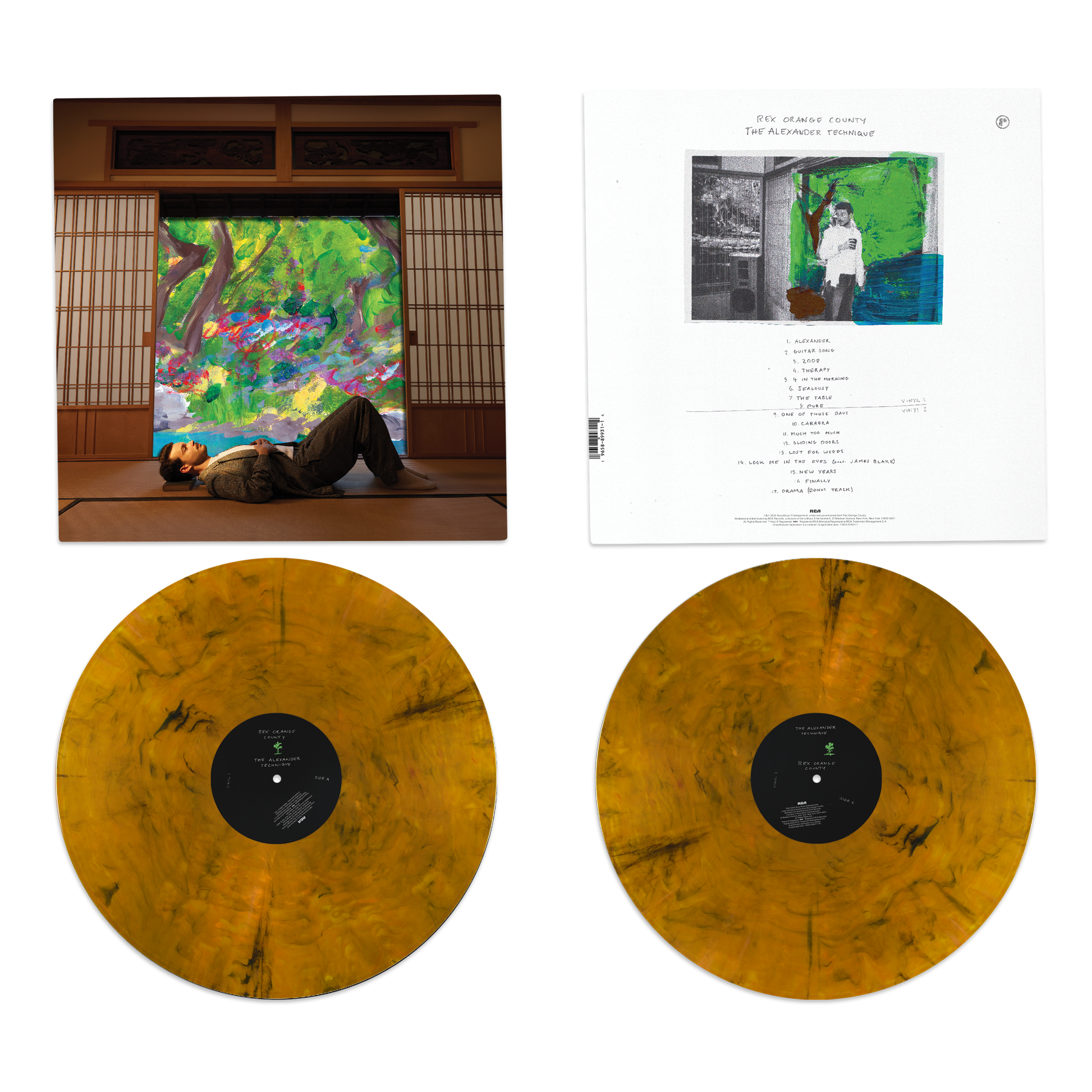 Rex Orange County - The Alexander Technique Exclusive Tiger's Eye Orange Vinyl