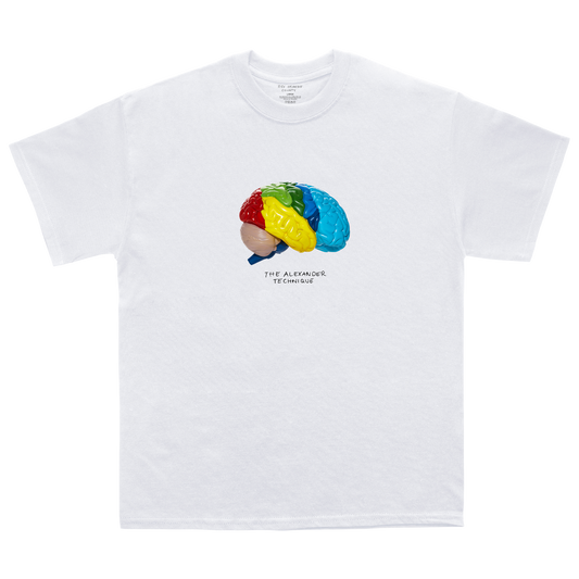 Brain White T-Shirt