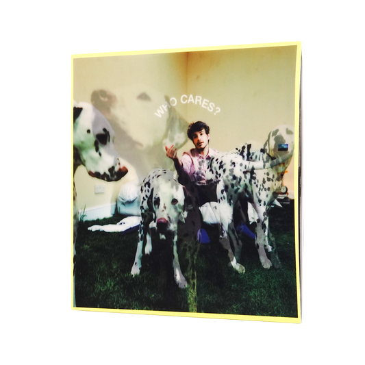 WHO CARES? (Double Sided Lenticular Cover Vinyl)