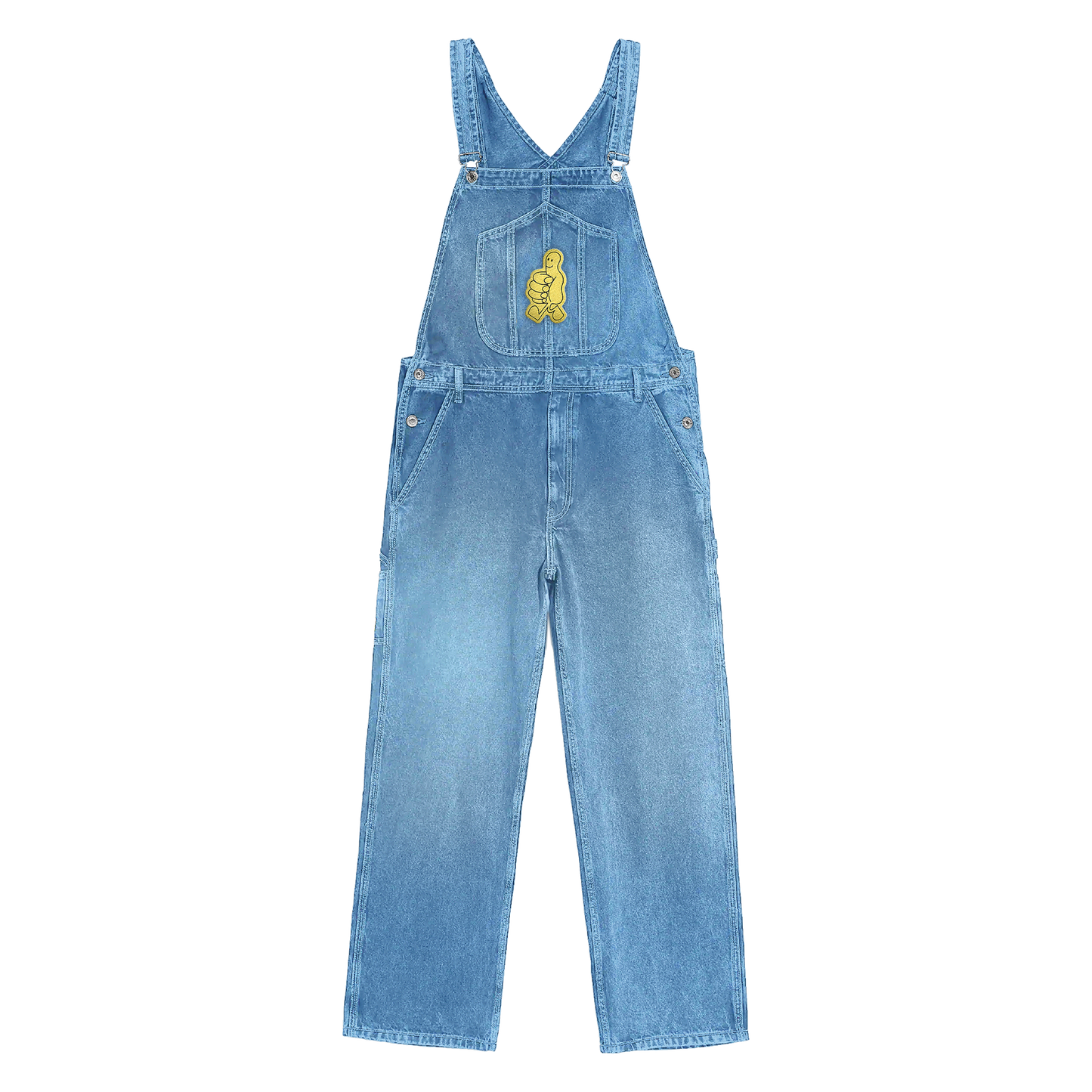 WHO CARES? Indigo Overalls